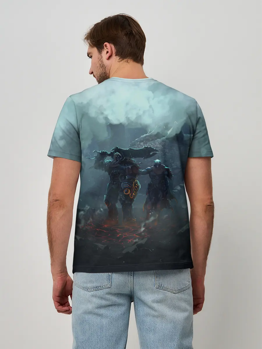 Мужская базовая футболка / Darksiders | Гнев Войны
