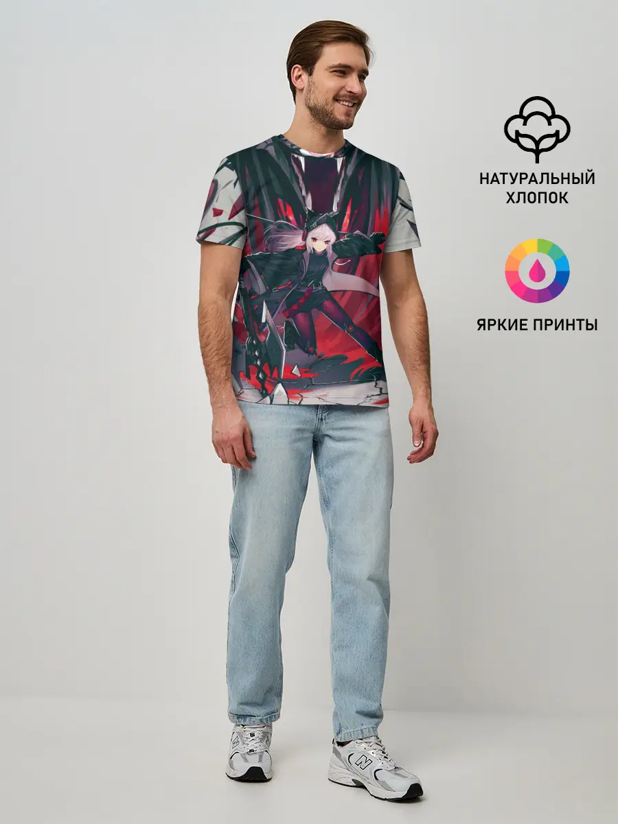 Мужская базовая футболка / Pixiv Fantasia Anastasia