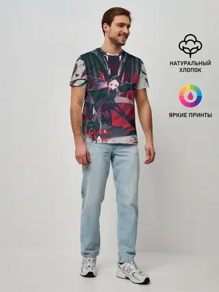 Мужская базовая футболка / Pixiv Fantasia Anastasia