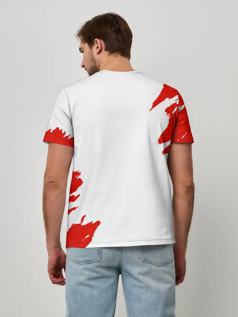 Мужская базовая футболка / Танджиро Камадо Kimetsu no Yaiba