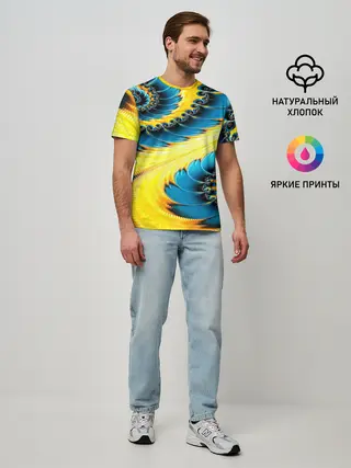 Мужская базовая футболка / ABSTRACT EXCLUSIVE