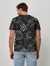Мужская базовая футболка / Мистический узор