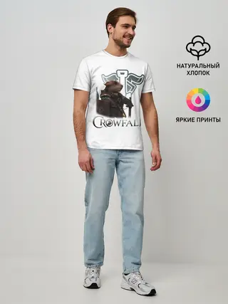 Мужская базовая футболка / Crowfall | Duelist