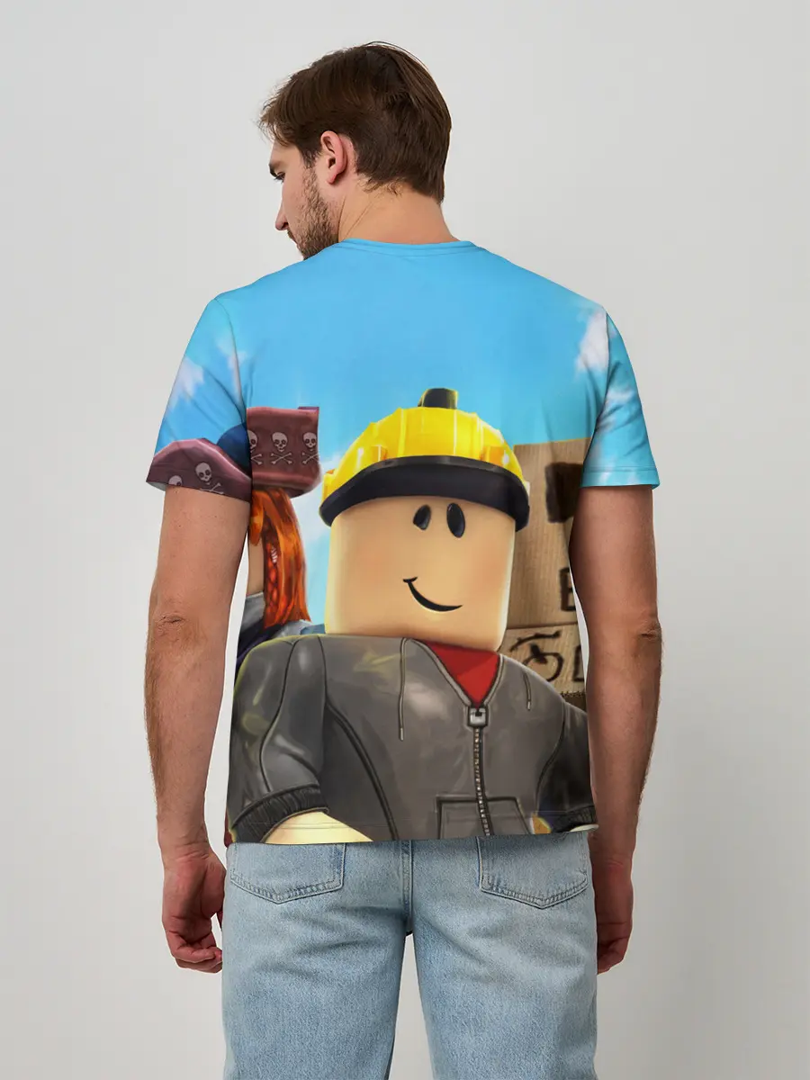 Мужская базовая футболка / ROBLOX