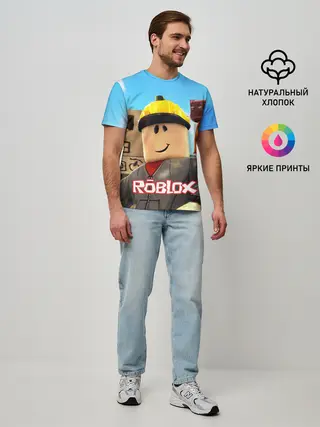 Мужская базовая футболка / ROBLOX