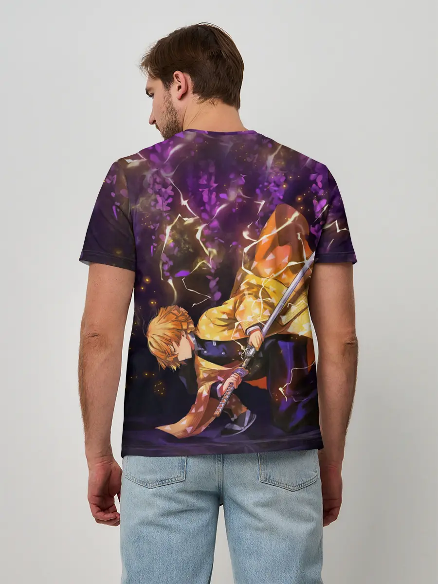 Мужская базовая футболка / Kimetsu no yaiba готовится