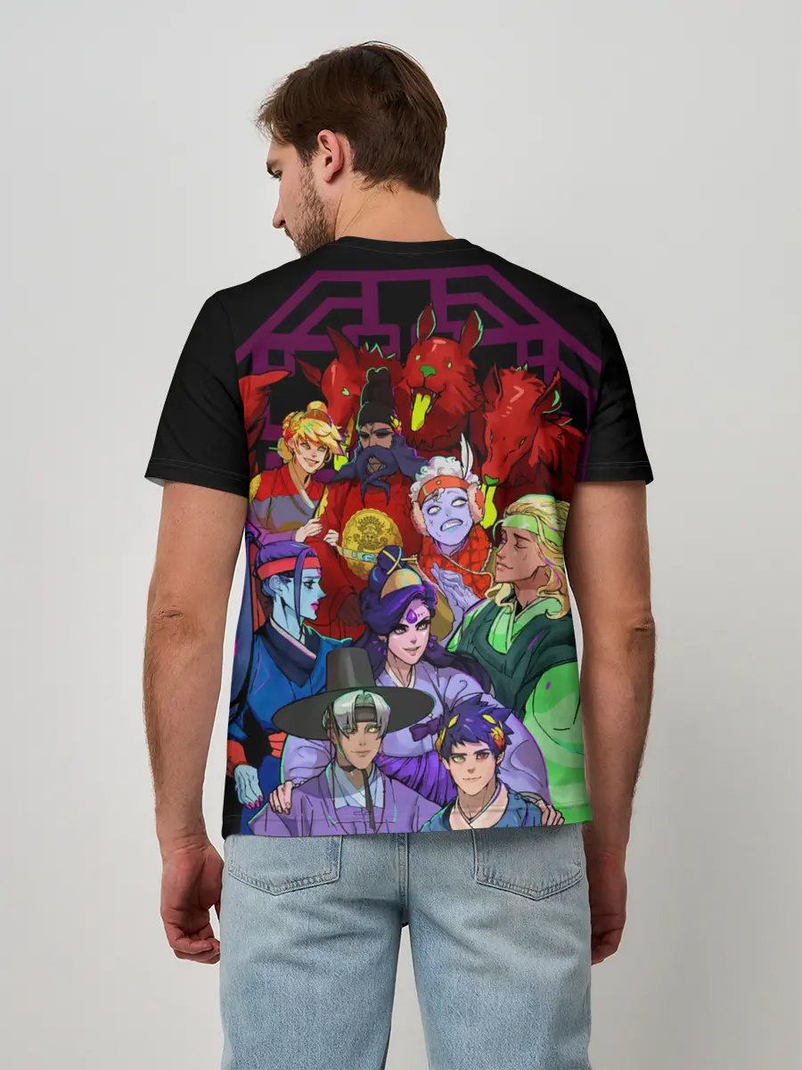 Мужская базовая футболка / Hades heroes