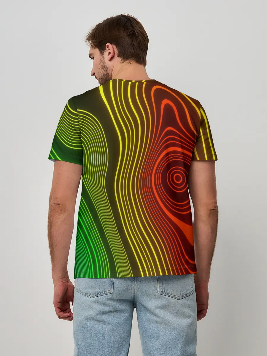 Мужская базовая футболка / КАРТОГРАФИЧЕСКАЯ ПРОЕКЦИЯ