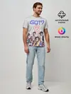 Мужская базовая футболка / Got7