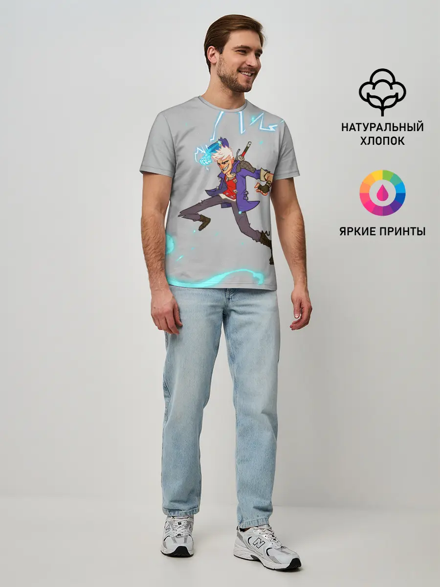 Мужская базовая футболка / Арт Неро