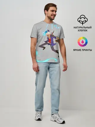 Мужская базовая футболка / Арт Неро