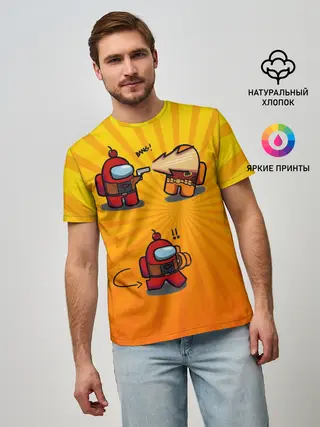 Мужская базовая футболка / Among Us