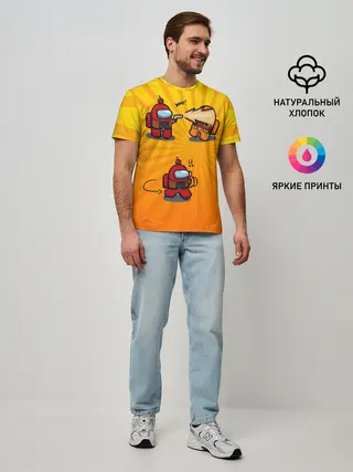 Мужская базовая футболка / Among Us