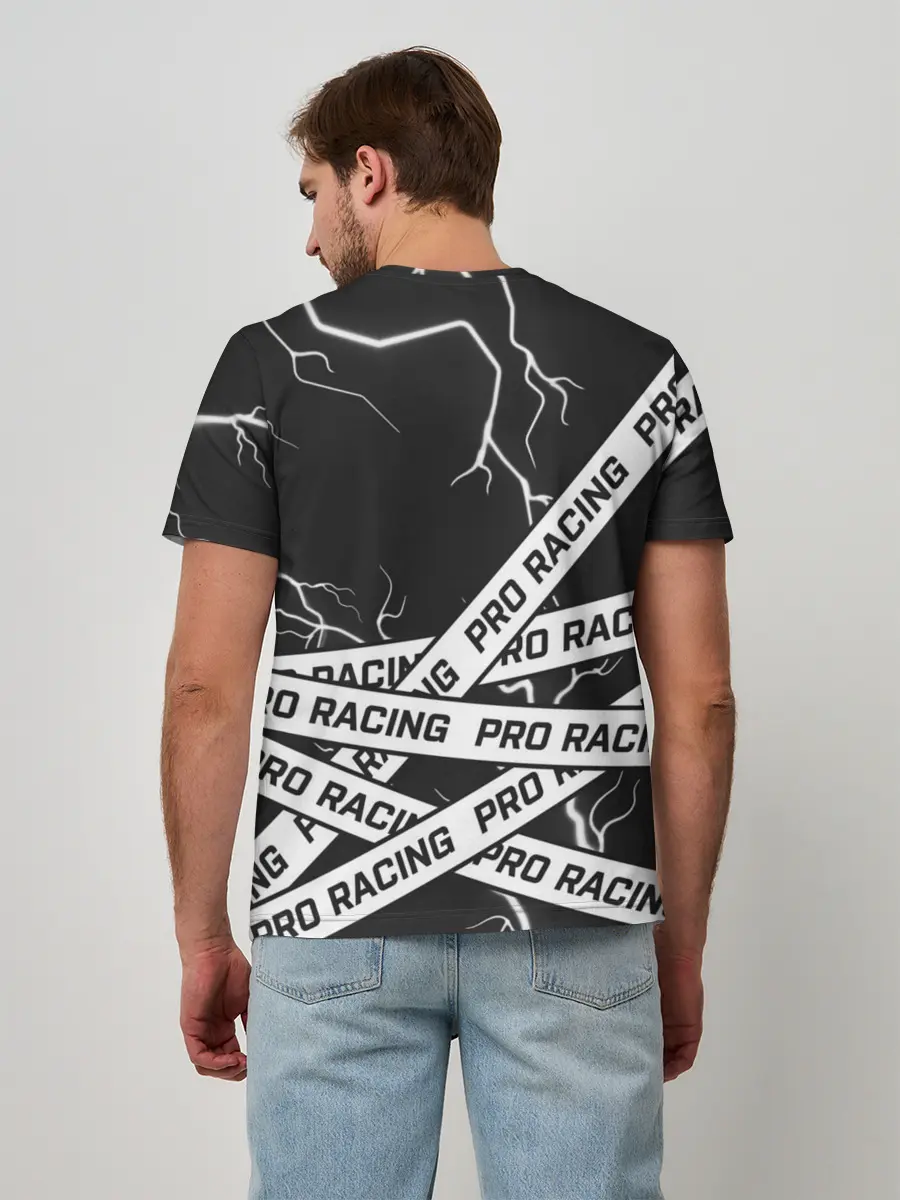 Мужская базовая футболка / Peugeot - Racing