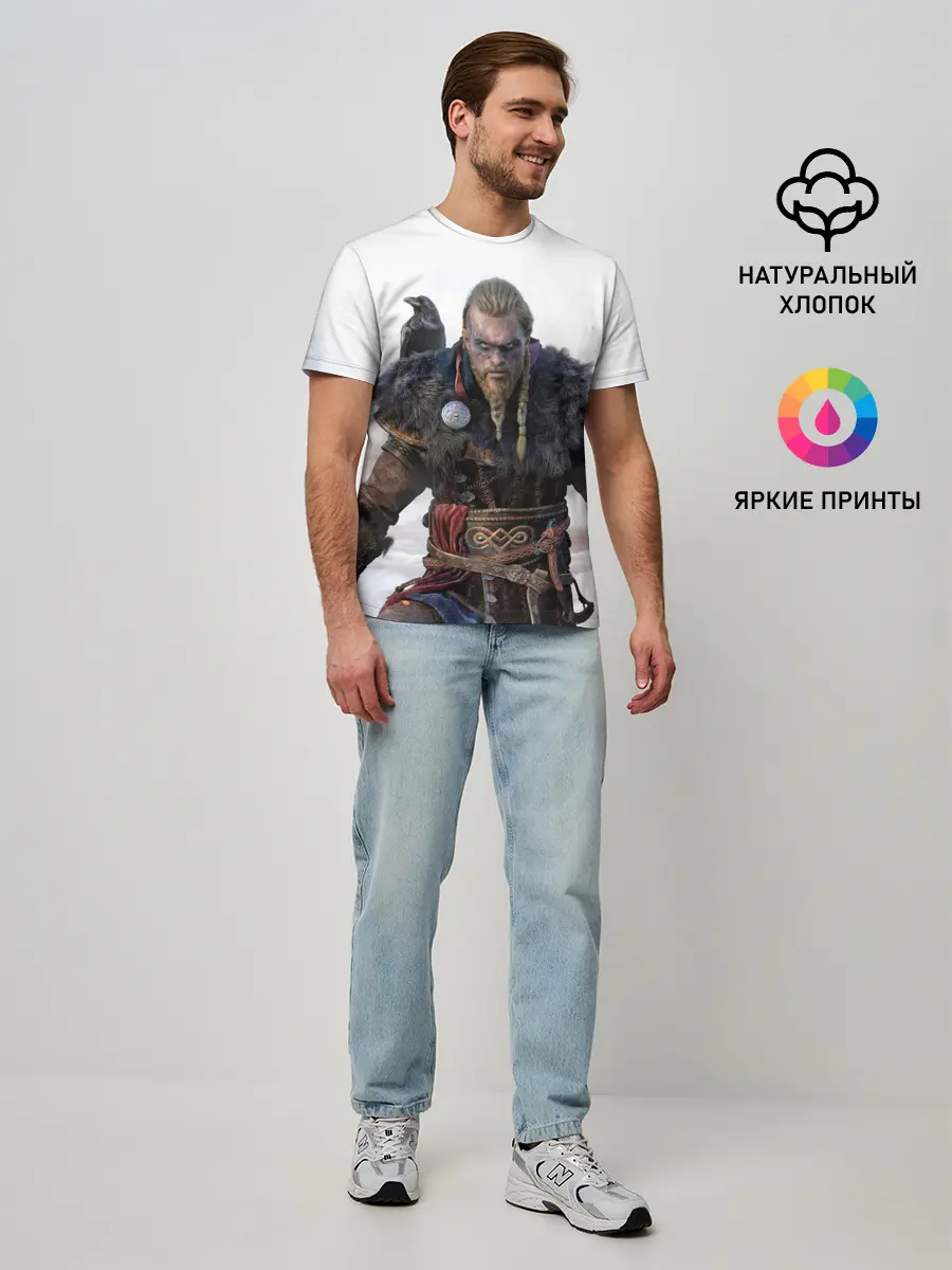 Мужская базовая футболка / Викинг из Вальгаллы