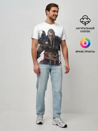 Мужская базовая футболка / Викинг из Вальгаллы