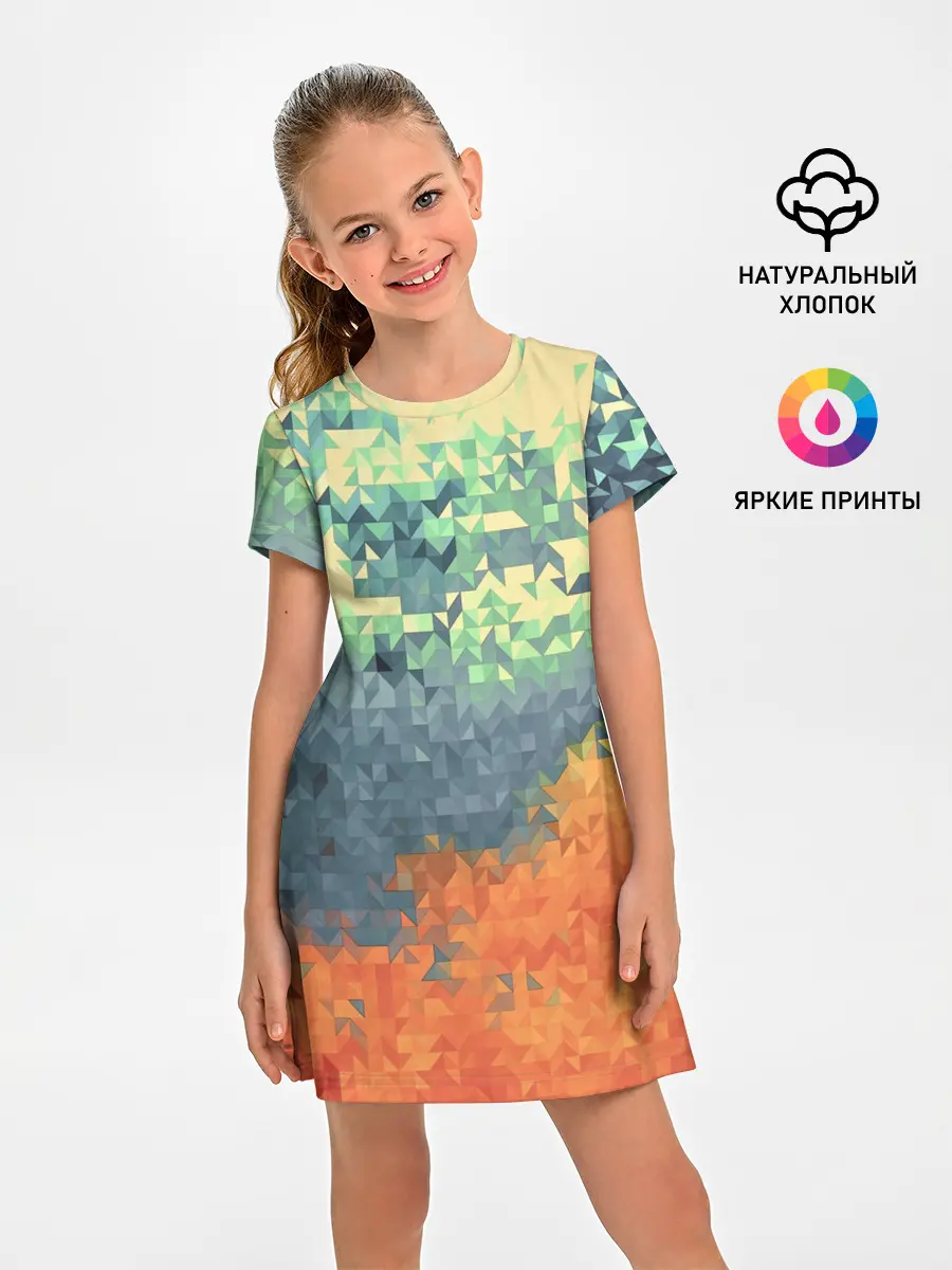 Детское платье / Стихия: лед и пламя