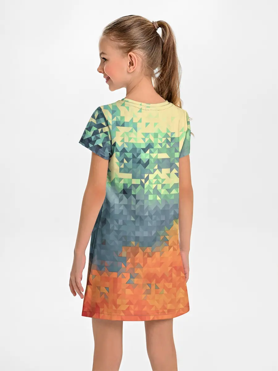 Детское платье / Стихия: лед и пламя