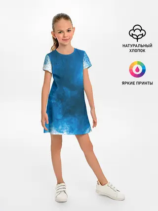 Детское платье / СИНИЙ ДЫМ