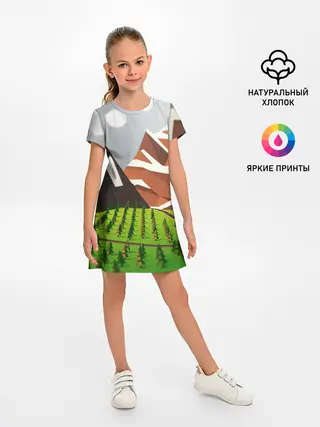 Детское платье / Горы