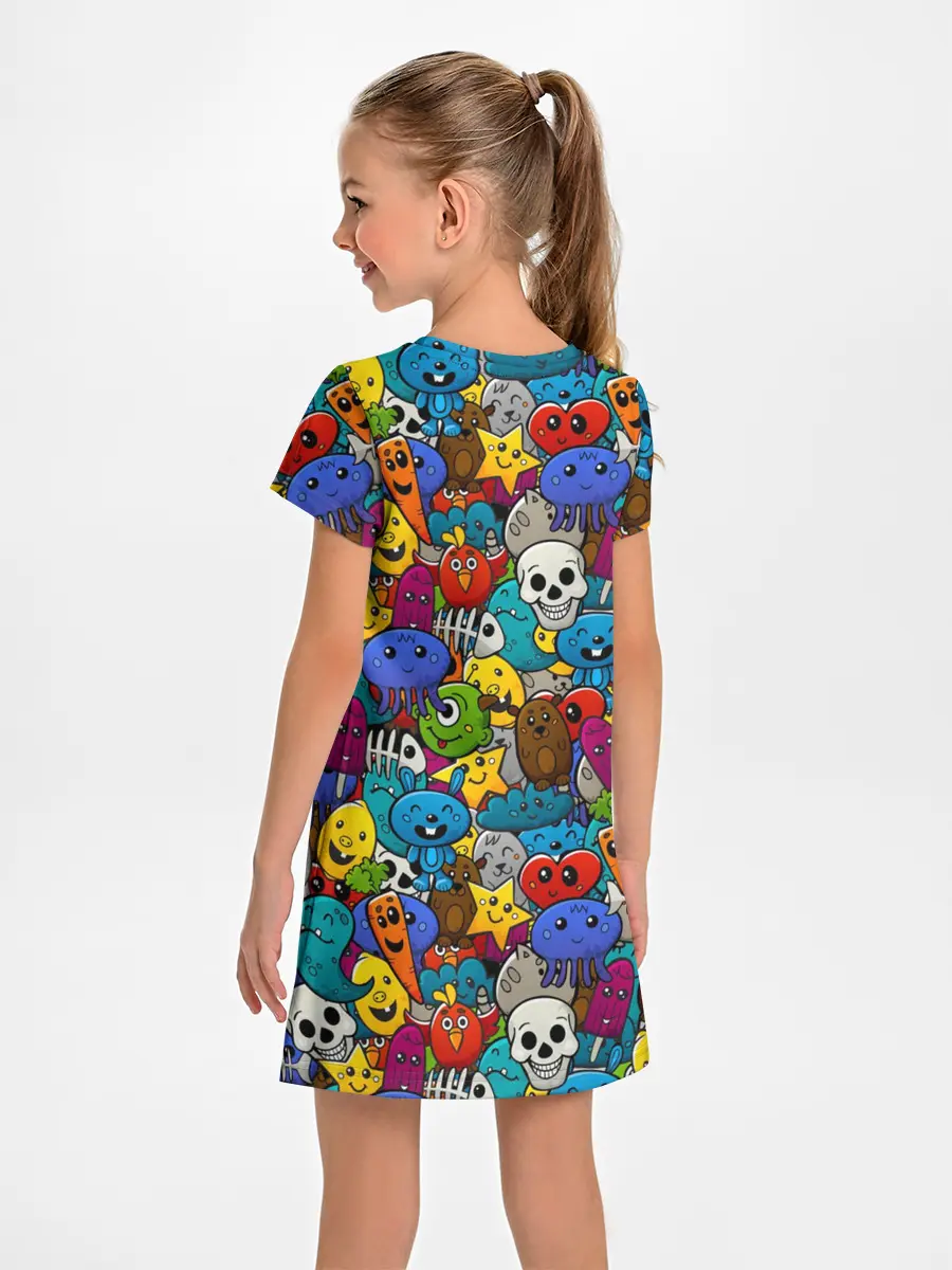 Детское платье / Граффити