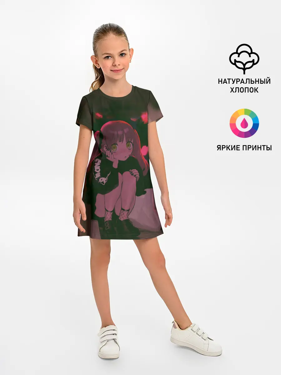 Детское платье / Аниме девушка