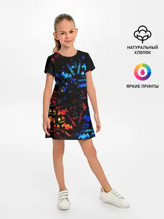 Детское платье / MARSMELLO FIRE
