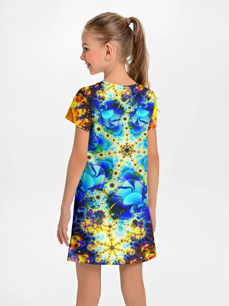 Детское платье / ИЛЛЮЗИЯ ФРАКТАЛОВ