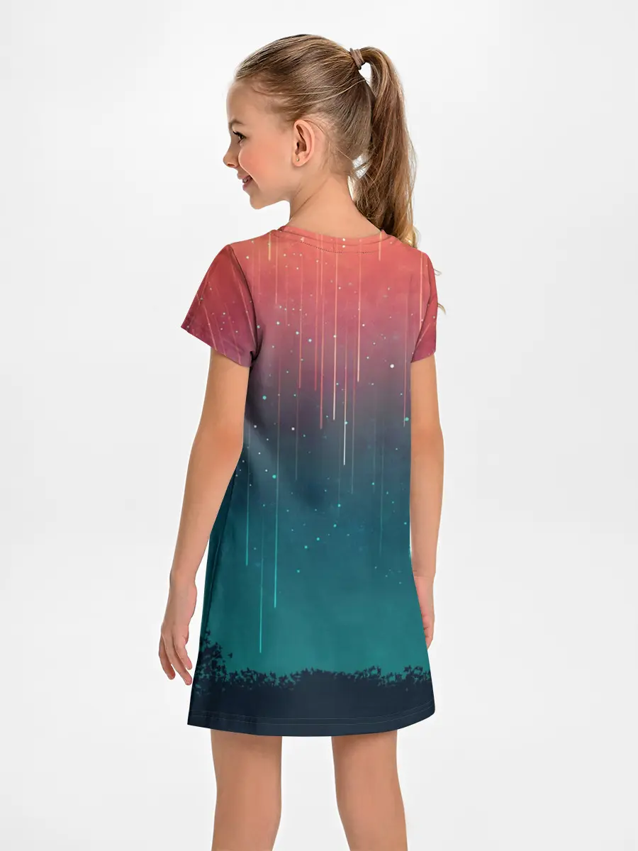 Детское платье / Космический Дождь