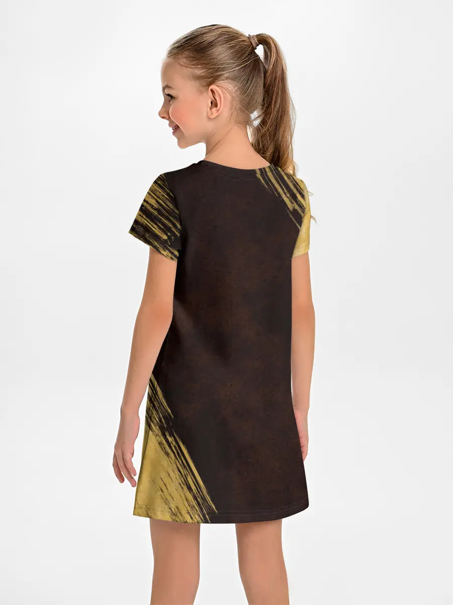 Детское платье / Черный Клевер