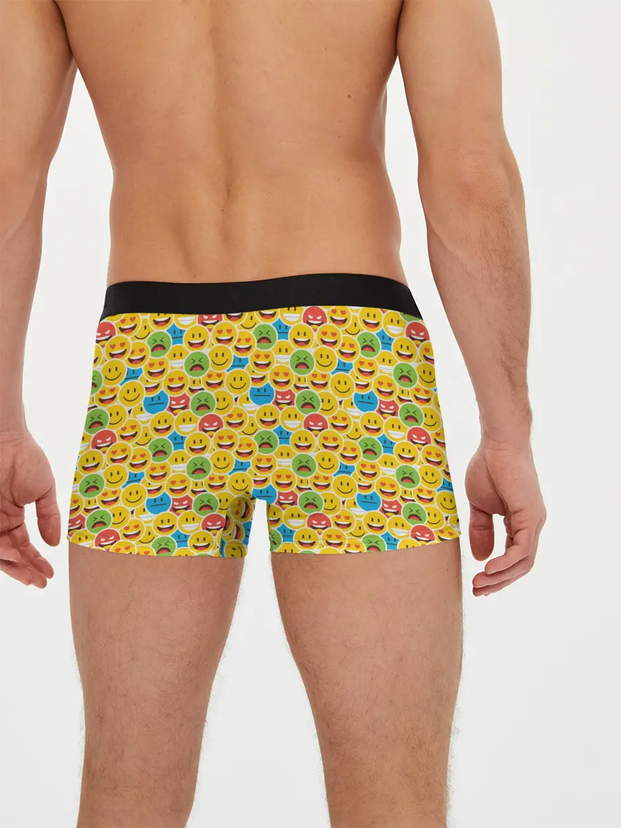 Мужские трусы боксеры / Смайлики