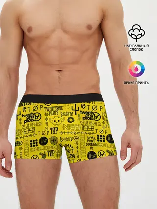 Мужские трусы боксеры / TWENTY ONE PILOTS