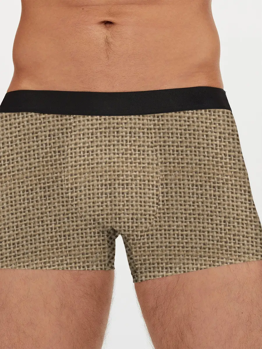 Мужские трусы боксеры / Джут