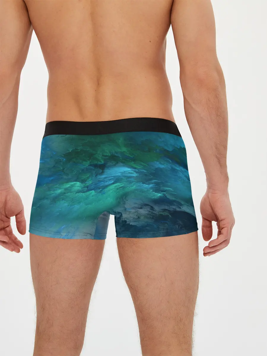 Мужские трусы боксеры / Изумрудные Облака