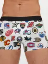 Мужские трусы боксеры / NHL PATTERN
