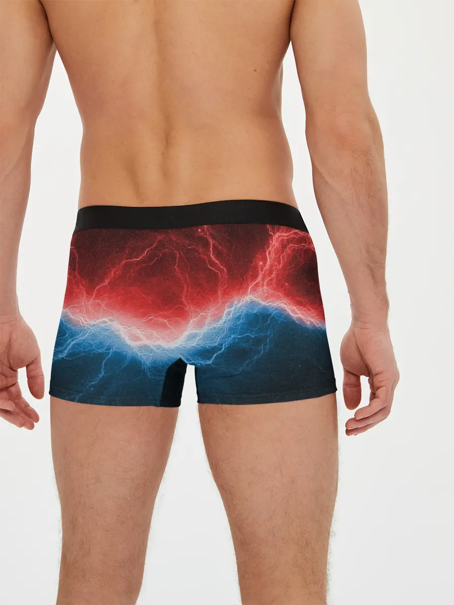 Мужские трусы боксеры / Огонь и лёд