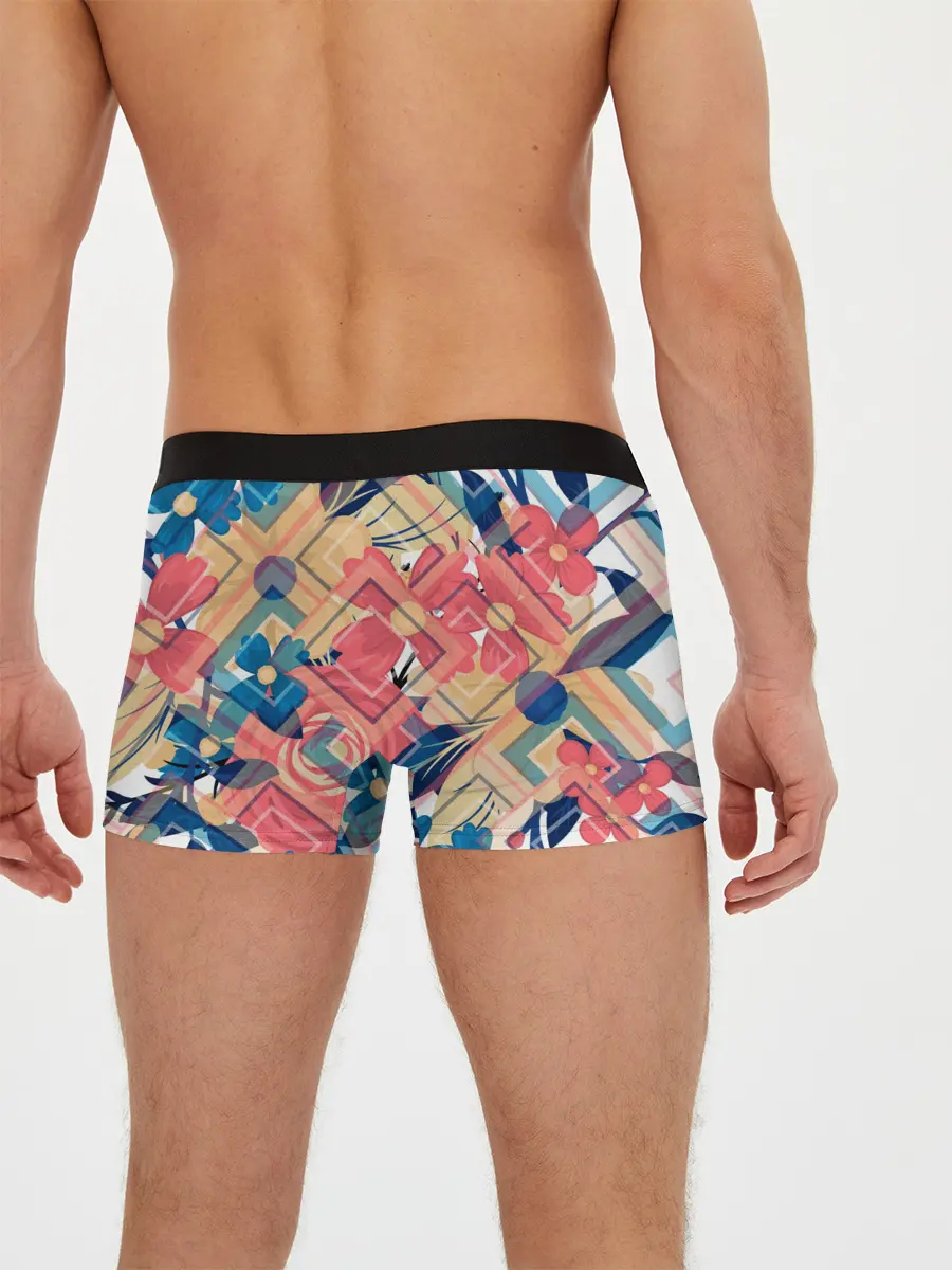 Мужские трусы боксеры / Абстракция