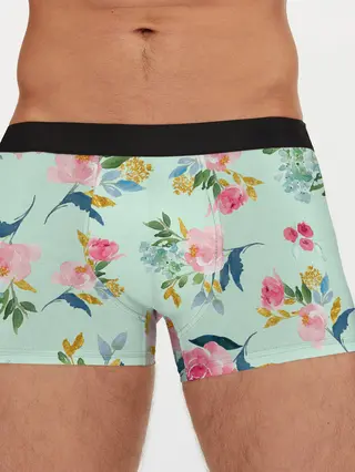 Мужские трусы боксеры / Цветы