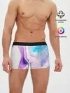 Мужские трусы боксеры / Акварельные разводы