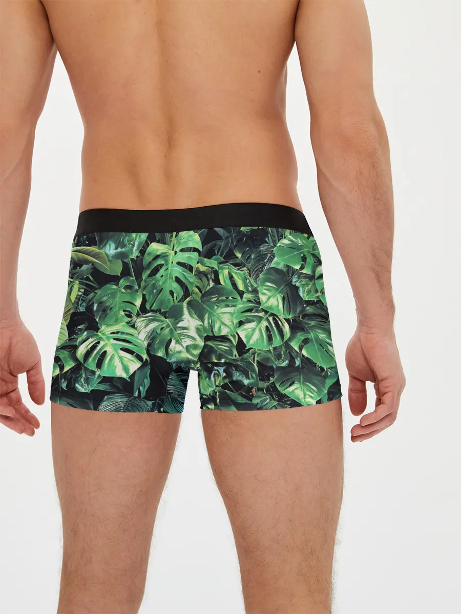 Мужские трусы боксеры / ЛИСТЬЯ