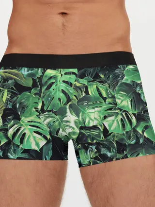 Мужские трусы боксеры / ЛИСТЬЯ