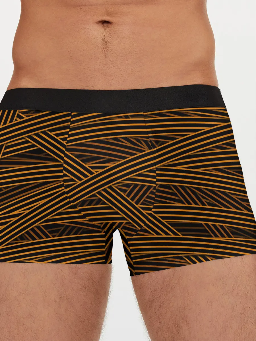 Мужские трусы боксеры / ГЕОРГИЕВСКАЯ ЛЕНТА КАМУФЛЯЖ