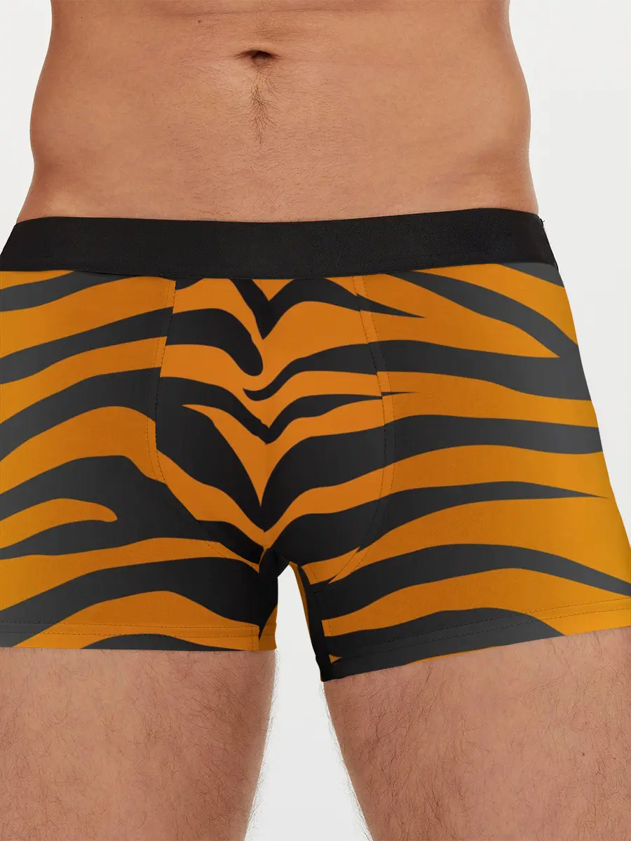 Мужские трусы боксеры / Тигр