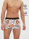 Мужские трусы боксеры / REDDIT / РЕДДИТ / ЛОГОБОМБИНГ