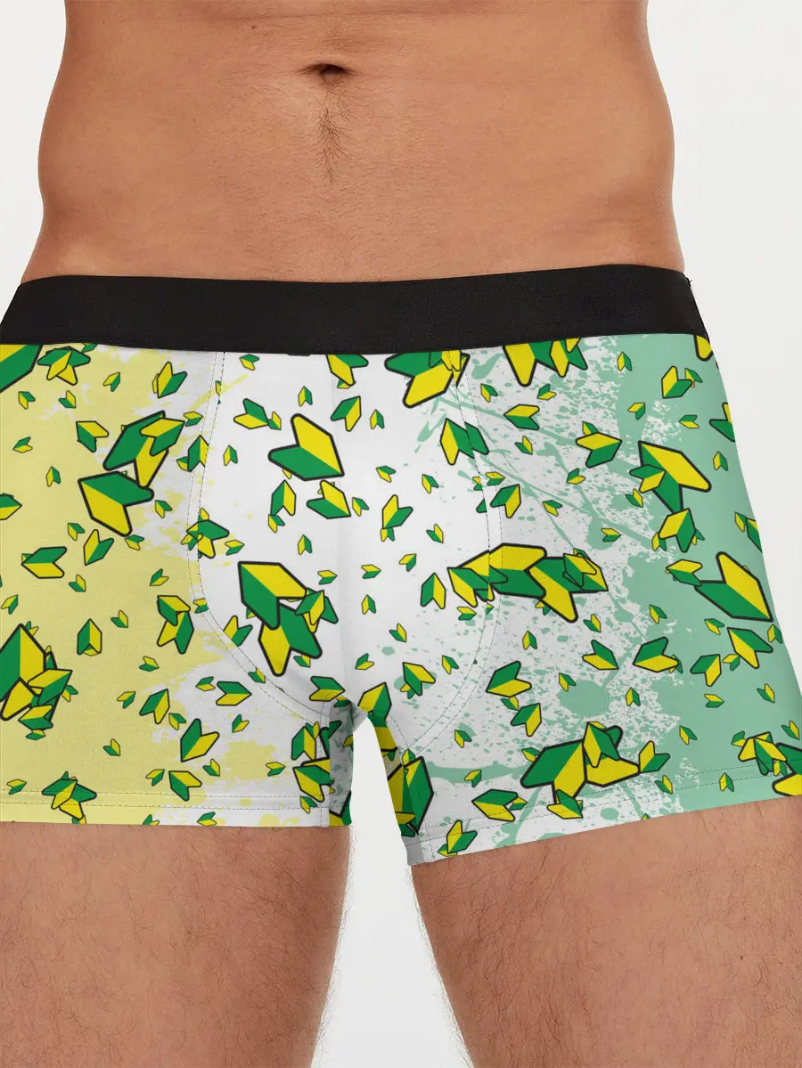 Мужские трусы боксеры / JDM | ПАТТЕРН | ЯПОНОВОД