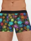 Мужские трусы боксеры / Разноцветные вирусы