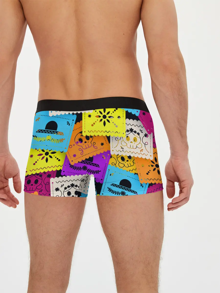 Мужские трусы боксеры / Color pattern