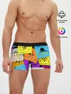 Мужские трусы боксеры / Color pattern