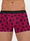 Мужские трусы боксеры / Красные маки