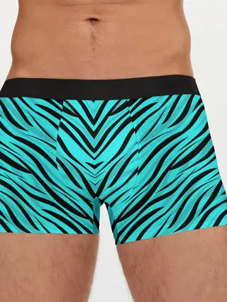 Мужские трусы боксеры / Абстратный полосатый узор